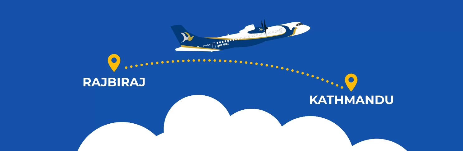 Flights from Rajbiraj to Kathmandu